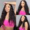 Pre Plucked Wet And Wavy Wigs Water Wave13x4 Lace Front Human Hair Wigs