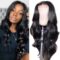 Body Wave 4x4 Lace Front Wigs Human Hair Brazilian Hair Wigs For Black Women Pre Plucked Hairline