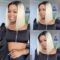 Short Bob Wigs 1b/613 Ombre Blonde Straight Hair Wigs HD Transparents Lace Wigs