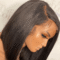 Straight Bob Wigs Human Hair 13x4 HD Transparents Lace Front Wigs for Black Women