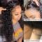 13x6 HD Lace Wig Water Wave Transparents Lace Front Wig Wet and Wave Human Hair Wigs