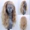T-Part Lace Front Wig Gloden Blonde Synthetic Lace Front Wigs for Women