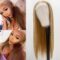 13x3 Lace Front Wigs Blonde Color Heat Resistant Synthetic Wigs For Woman