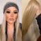 13x3 Lace Front Wigs Blonde Color Heat Resistant Synthetic Wigs